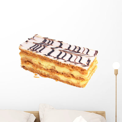 Yarrow Wall Decal shown on a wall