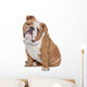 English Bulldog Wall Decal