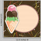 Ice Cream Menu Wall Decal