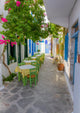 Colorful Alley Plaka Village