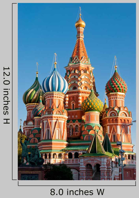 St Basil Cathedral Red