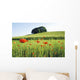 Poppy Field Wall Decal