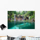 Lake and Waterfalls Wall Mural