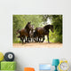 Herd Horses Wall Mural