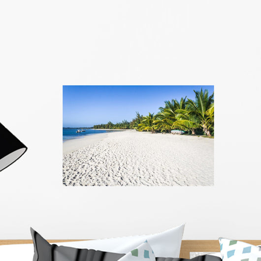 White Sand Beach Wall Mural