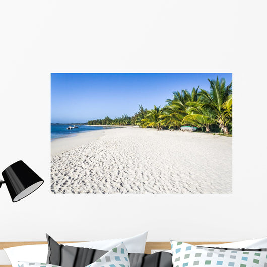 White Sand Beach Wall Mural