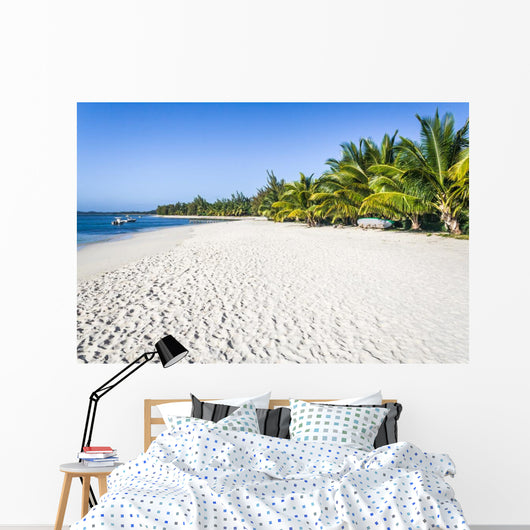 White Sand Beach Wall Mural