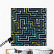 Seamless Color Electronic Pattern Wall Decal