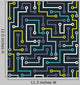 Seamless Color Electronic Pattern Wall Decal