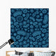 Seamless Blue Bacterium Pattern Wall Decal