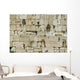 cut out of the wailing western wall, jerusalem, israel Wall Mural