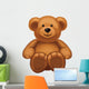 Vector of cute bear. Wall Decal