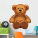 Vector of cute bear. Wall Decal