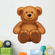 Vector of cute bear. Wall Decal