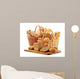 Bread and Rolls Wicker Wall Decal