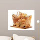 Bread and Rolls Wicker Wall Decal