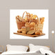 Bread and Rolls Wicker Wall Decal