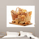 Bread and Rolls Wicker Wall Decal