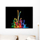 Paint splash Wall Mural