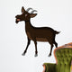 goat cartoon Wall Decal