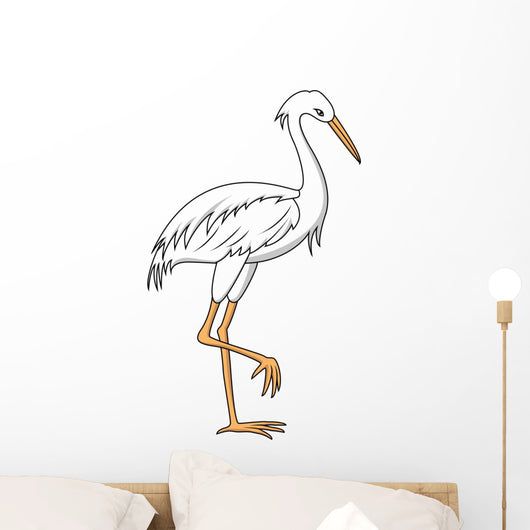 Heron Wall Decal