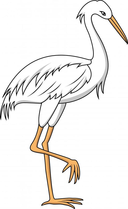 Heron Wall Decal
