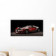 Super Sport Car Black Wall Decal