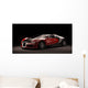 Super Sport Car Black Wall Decal
