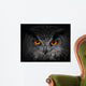 The Evil Eyes Eagle Owl Bubo Bubo Wall Mural