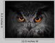The Evil Eyes Eagle Owl Bubo Bubo Wall Mural