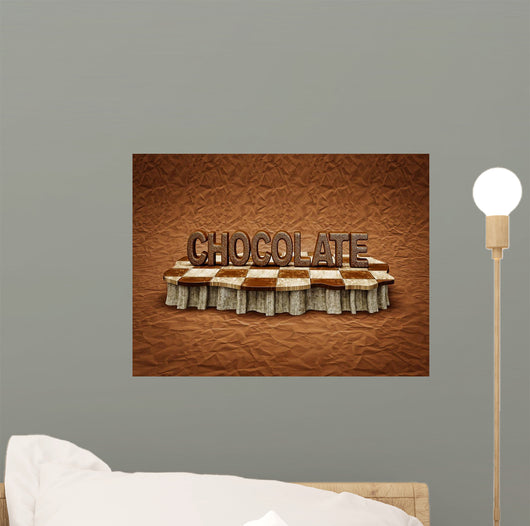 Chocolate Logo Wall Decal