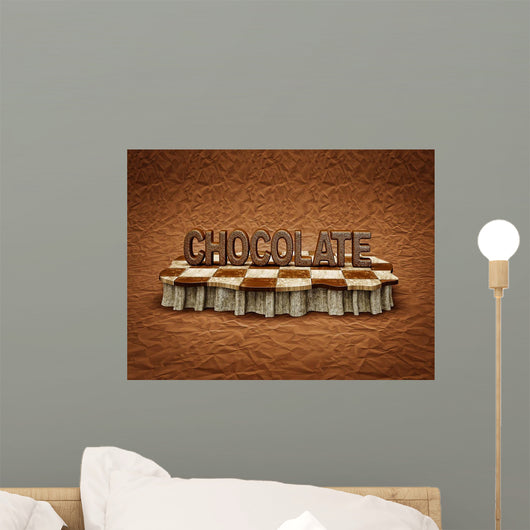 Chocolate Logo Wall Decal
