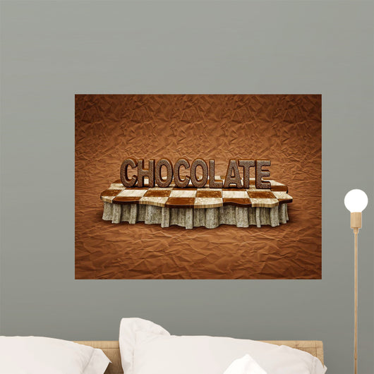 Chocolate Logo Wall Decal