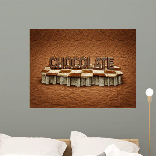 Chocolate Logo Wall Decal