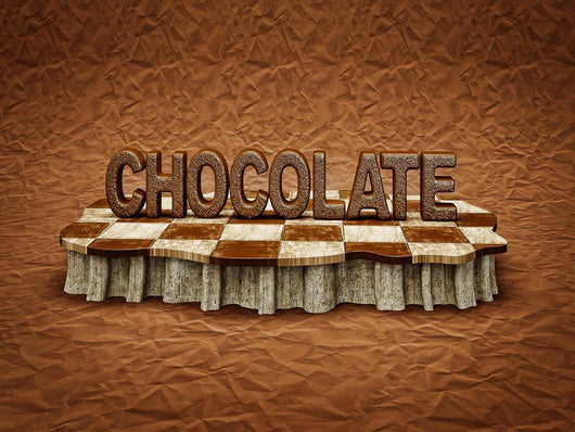 Chocolate Logo Wall Decal