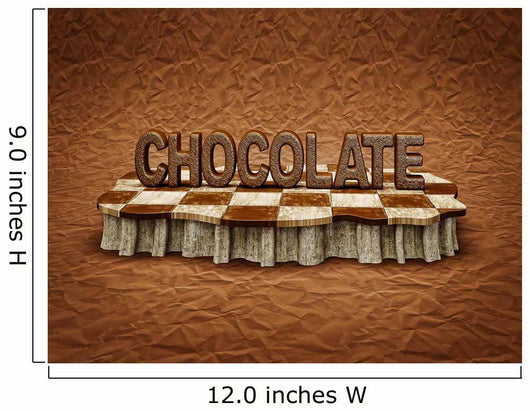 Chocolate Logo Wall Decal