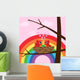 Birds Love with Rainbow