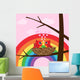 Birds Love with Rainbow