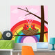 Birds Love with Rainbow