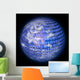 Binary Code Planet Earth Wall Mural
