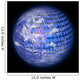 Binary Code Planet Earth Wall Mural