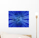 Circuit Board Blue Energy Wall Mural
