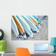 Waikiki Surf Boards Wall Mural