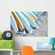 Waikiki Surf Boards Wall Mural