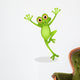 funny frog cartoon Wall Decal