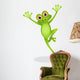 funny frog cartoon Wall Decal