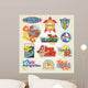 Hawaii Stickers collection Wall Decal