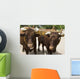 Pair of Oxen with Yoke Wall Mural