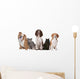 Group Cats and Dogs Wall Decal