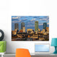 Cityscape Fort Worth Texas Wall Decal